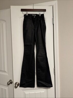 Idyllwind Black Flared Wide-Leg Jeans